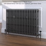CI-SH745-20-MET-PEWTER-LS01 - Shelbourne 3 Column Victorian Cast Iron Radiator H745mm x W1630mm CI-SH745-20-MET-PEWTER-LS01 - Shelbourne 3 Column Victorian Cast Iron Radiator H745mm x W1630mm
